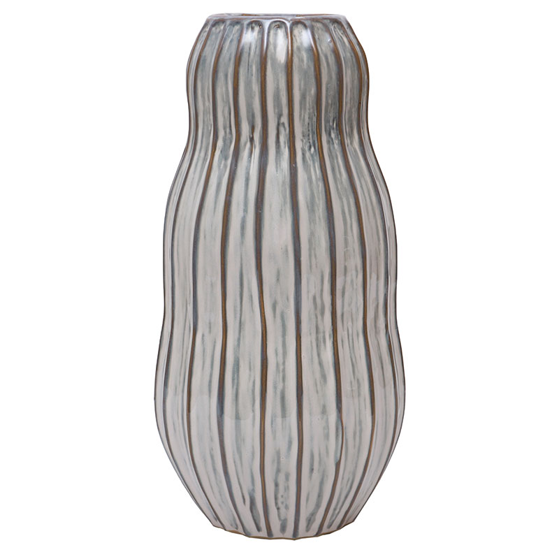 Ваза Hogewoning Barolo Ceramic 20см Hogewoning 404074, цвет серый - фото 1