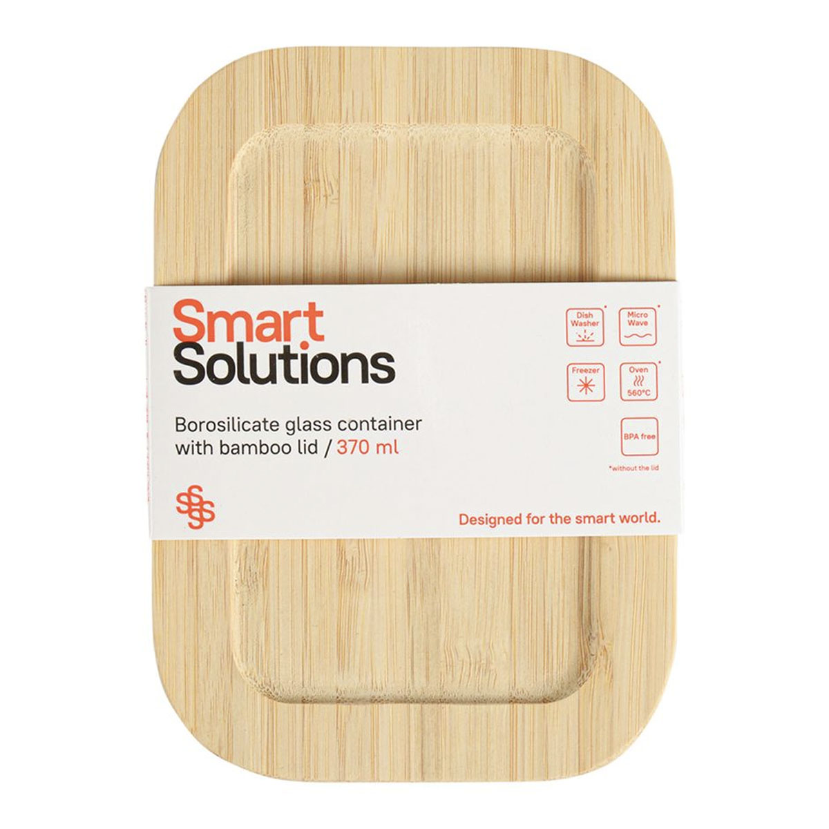 Контейнер для запекания и хранения Smart Solutions 370мл Smart Solutions LBA370RC, цвет прозрачный - фото 8