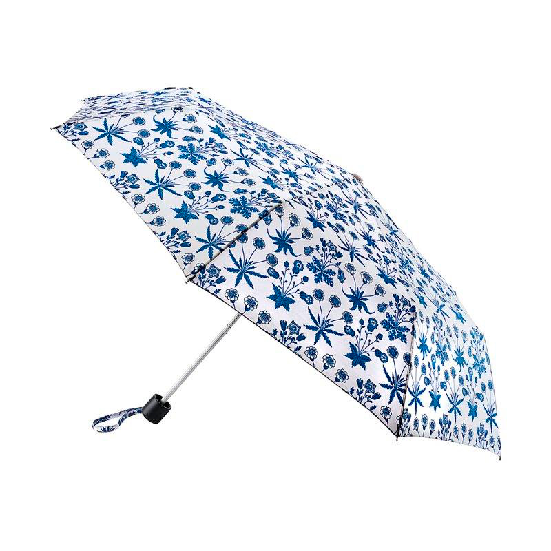 

Зонт женский механика Fulton Daisy Blue Ivory