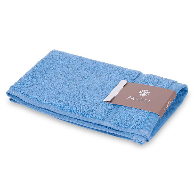 Полотенце махровое Pappel Cirrus/S 30x50см, цвет голубой полотенце сицилия голубой р 50х70