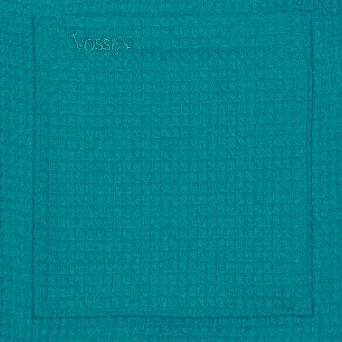 Халат вафельный Vossen Rom размер L, сине-зеленый Vossen 05016 5890 4446 L - фото 5