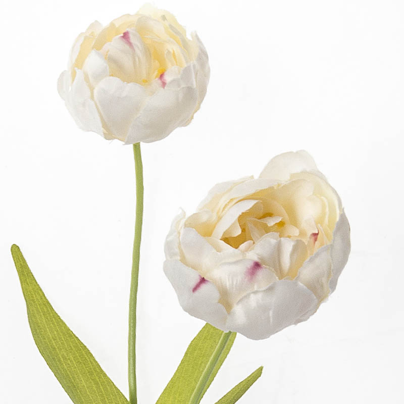 Искусственные цветы Silk-ka Тюльпан 59см, кремовый Silk-ka 131992 - фото 2