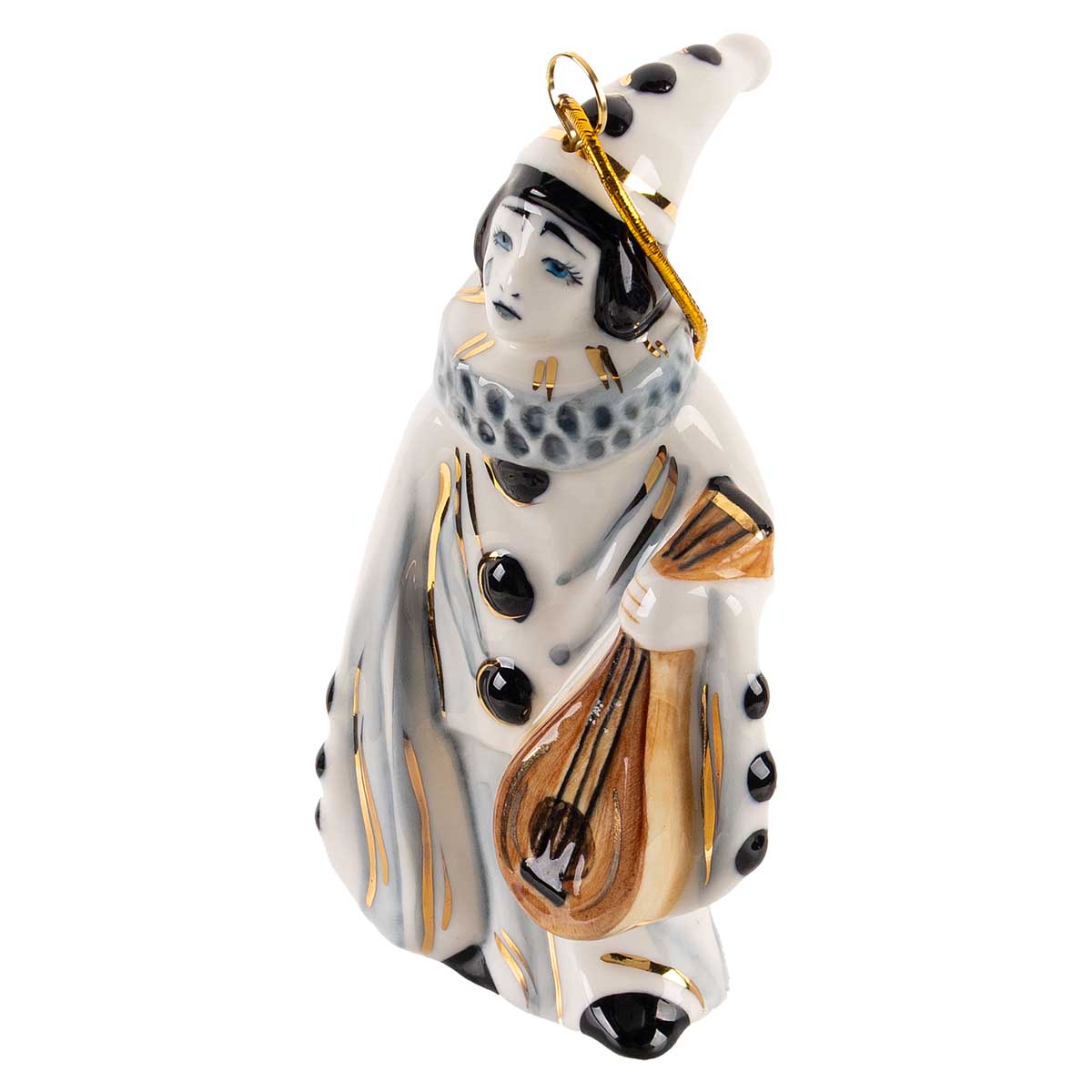 

Елочная игрушка Лефортовский фарфор Пьеро