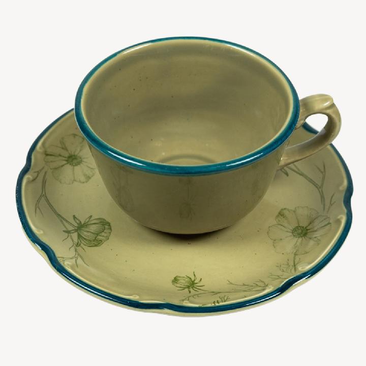 Чайная пара Дымов Керамика Космея вечер 20.00