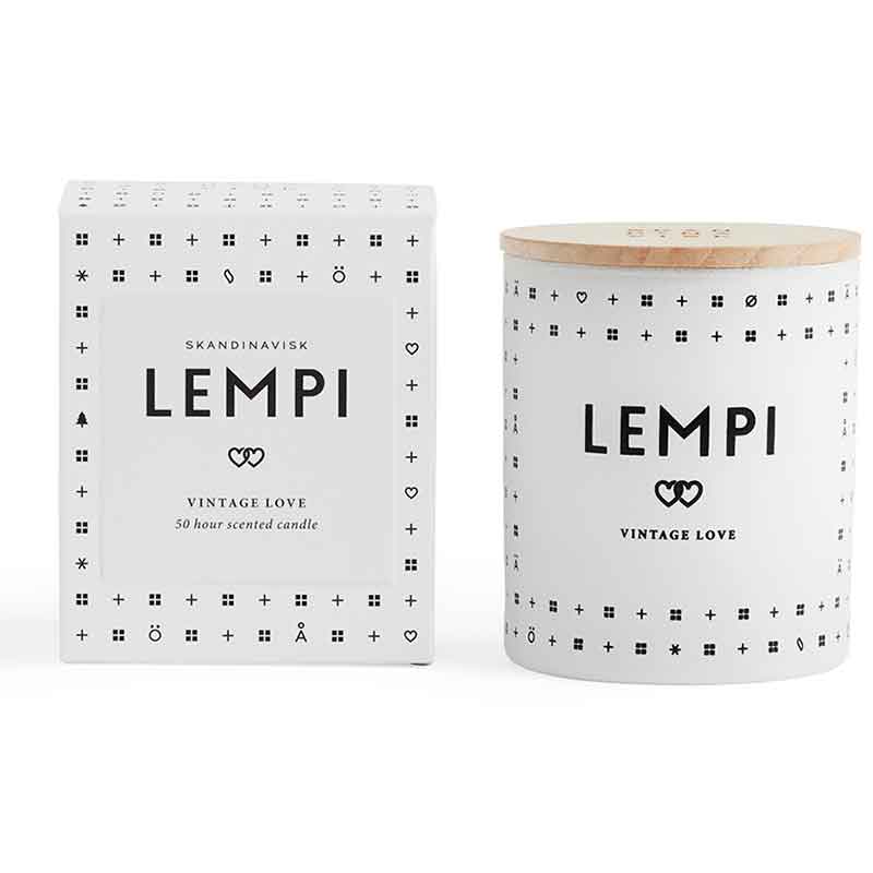 

Свеча ароматическая Skandinavisk LEMPI, 190гр, Белый