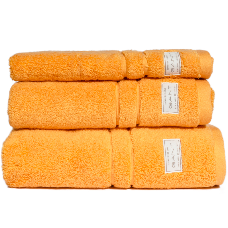 

Полотенце Gant Home Organic Premium 30x50см, цвет мандариновый, Оранжевый