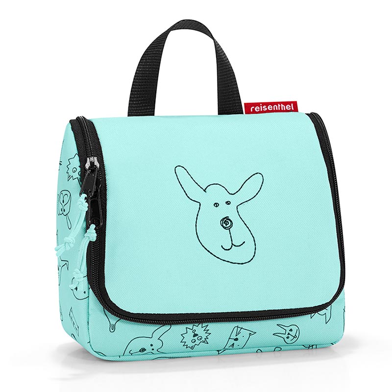 

Органайзер детский Reisenthel Toiletbag S cats and dogs mint, Зеленый