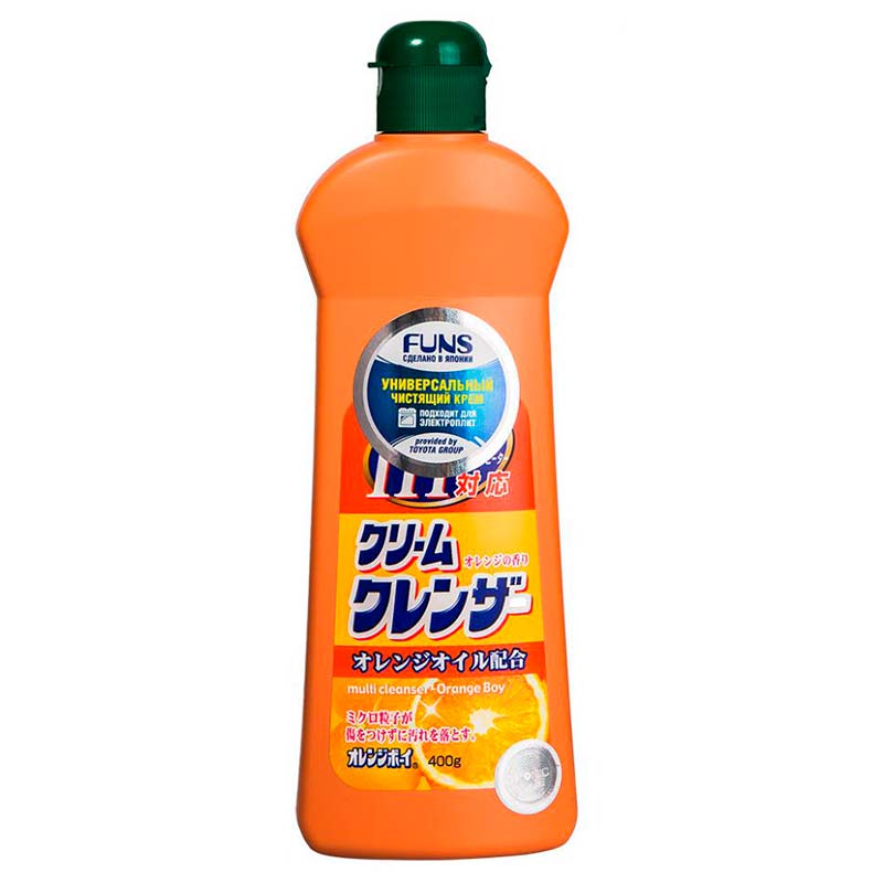 Крем чистящий универсальный Funs Orange Boy 400мл средство для чистки funs крем для кухни ванны туалета универсальный 400 мл