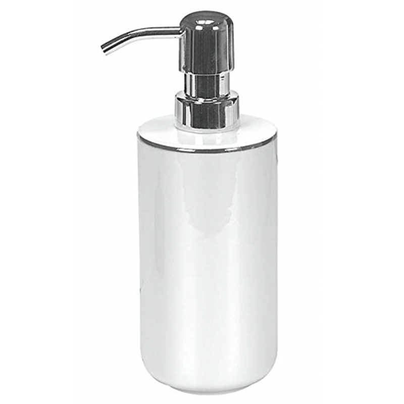 Дозатор для жидкого мыла Kleine Wolke Noblesse, белый врезной дозатор для жидкого мыла аквалиния