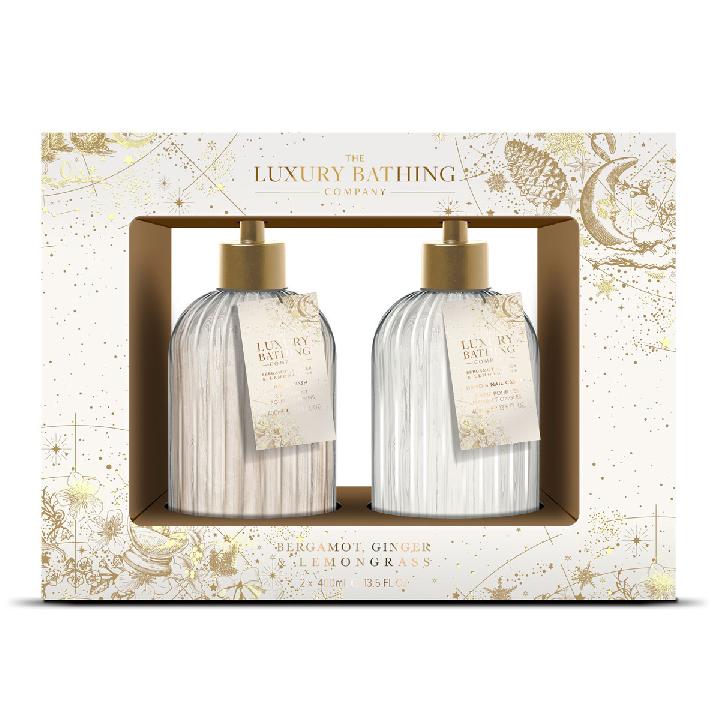 Подарочный набор The Luxury Bathing Company Нежные ручки: Бергамот, имбирь и лемонграсс