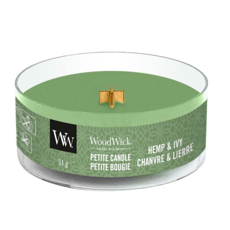 

Аромасвеча Woodwick Вьющийся плющ 31г, Зеленый