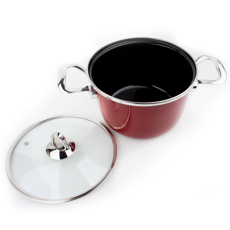 

Кастрюля высокая Kochstar Copper Core Cookware 3л, Красный