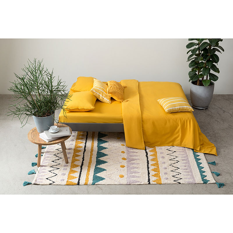 Комплект постельного белья евро Tkano Essential, горчичный Tkano TK20-BLI0003, цвет желтый - фото 6