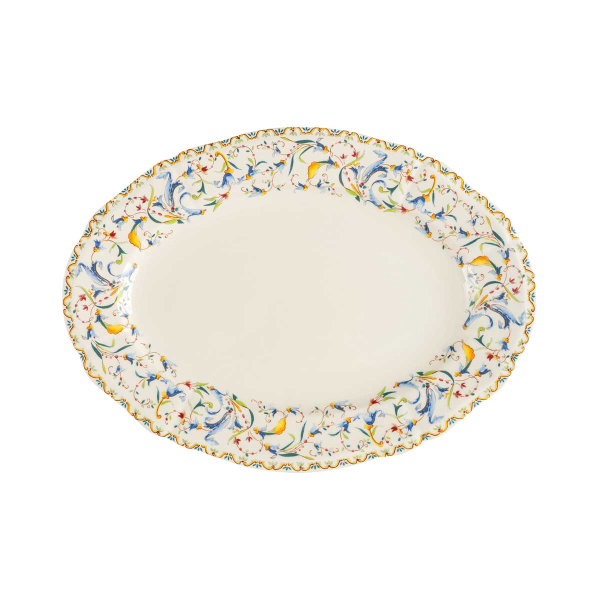 Блюдо овальное Gien Toscana 34,5x25,3см