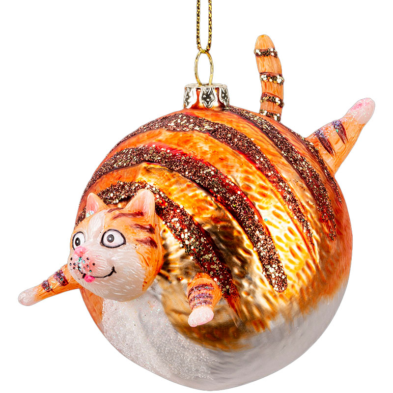 

Украшение ErichKrause Decor Кот кругленький 9см, Разноцветный