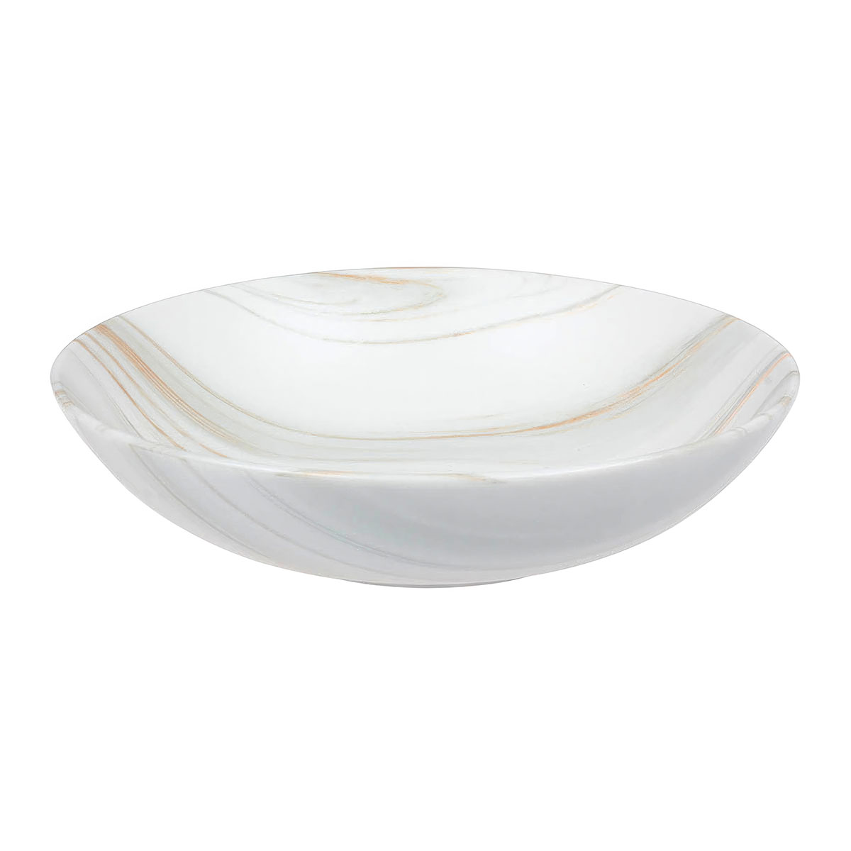 Тарелка суповая Home & Style The Royal Marble Home & Style HS10-9604-20-YC257, цвет белый
