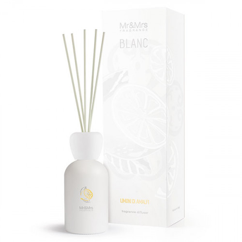 

Аромадиффузор Mr&Mrs Fragrance Blanc аромат №29 Лимоны Амальфи, 250мл, Белый