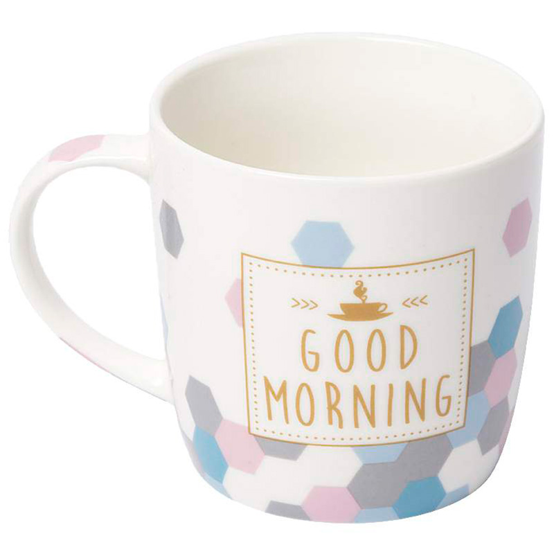 

Кружка Easy Life Good Morning 350мл, в жестяной коробке, Многоцветие