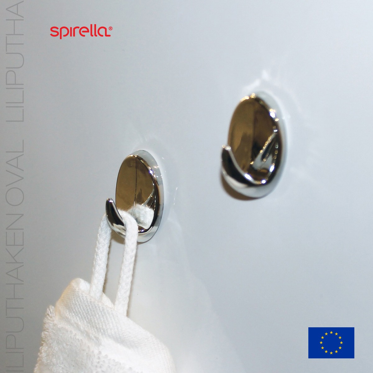 

Набор крючков Spirella, 3шт, цвет серебро