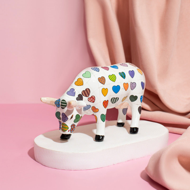 Коллекционная корова CowParade Russia Cowsonne 744860 Разноцветный, фото 6