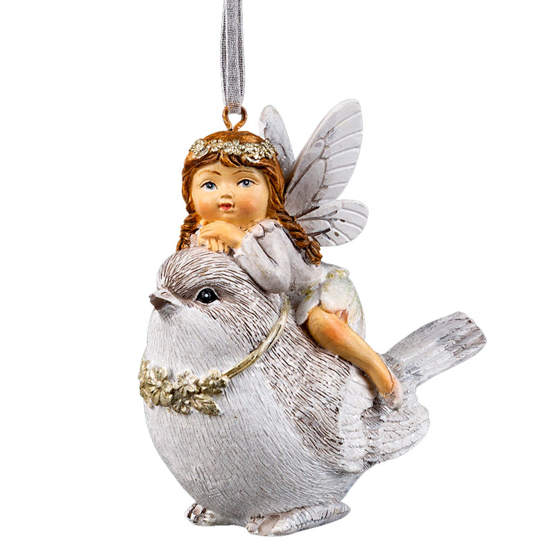 

Украшение ErichKrause Decor Дюймовочка на птице 9см, Разноцветный
