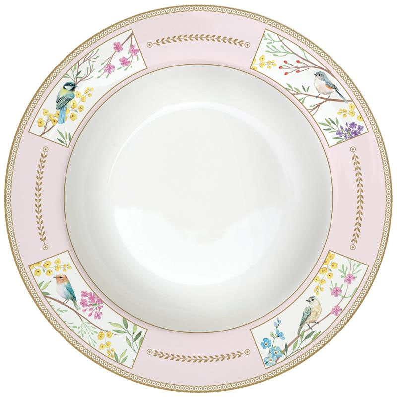 

Тарелка суповая Easy Life Birds Melody 21,5см