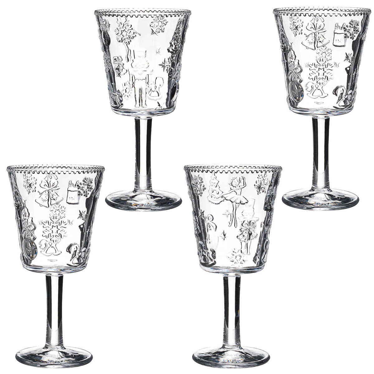 

Набор бокалов Lefard Щелкунчик 280мл, 4шт