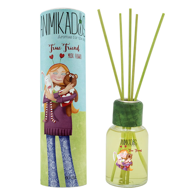 

Диффузор ароматический True friend Animikados 50 мл, Зеленый