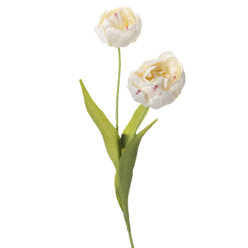 Искусственные цветы Silk-ka Тюльпан 59см, кремовый Silk-ka 131992 - фото 1
