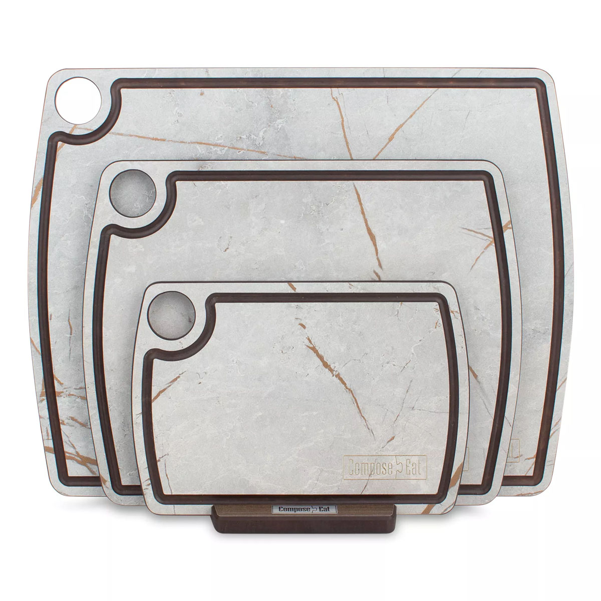 Набор разделочных досок ComposeEat Мраморный Грейс 3шт 5990₽
