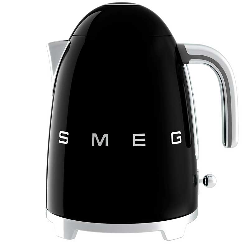 Чайник электрический Smeg 50’s Style, черный