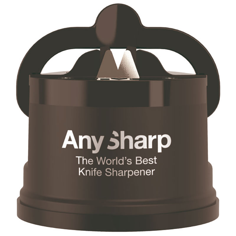 Точилка для ножей AnySharp пластиковый корпус, цвет черный электрическая алмазная точилка для ножей точилкин t 37