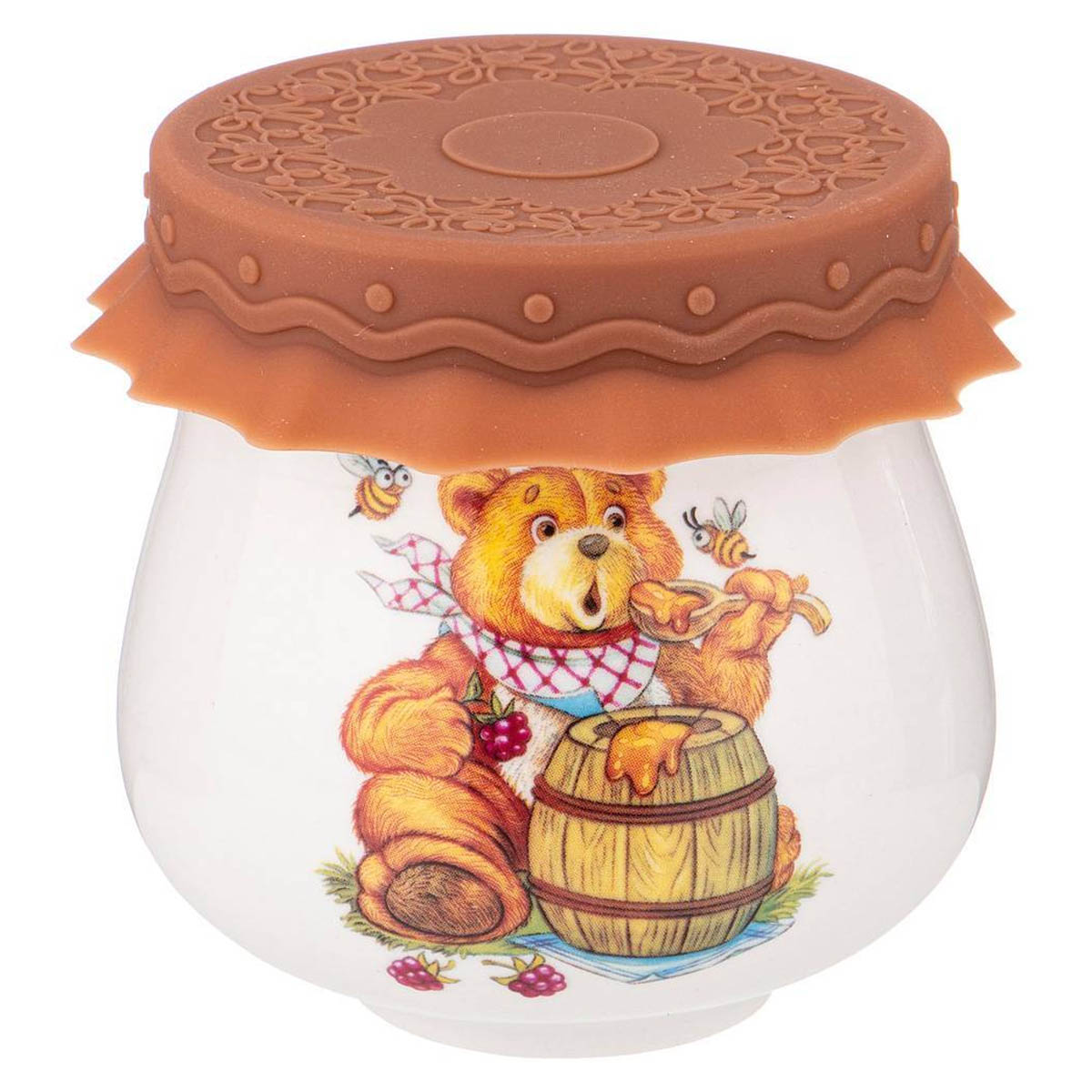 Баночка с силиконовой крышкой Lefard Мед 180мл 550₽