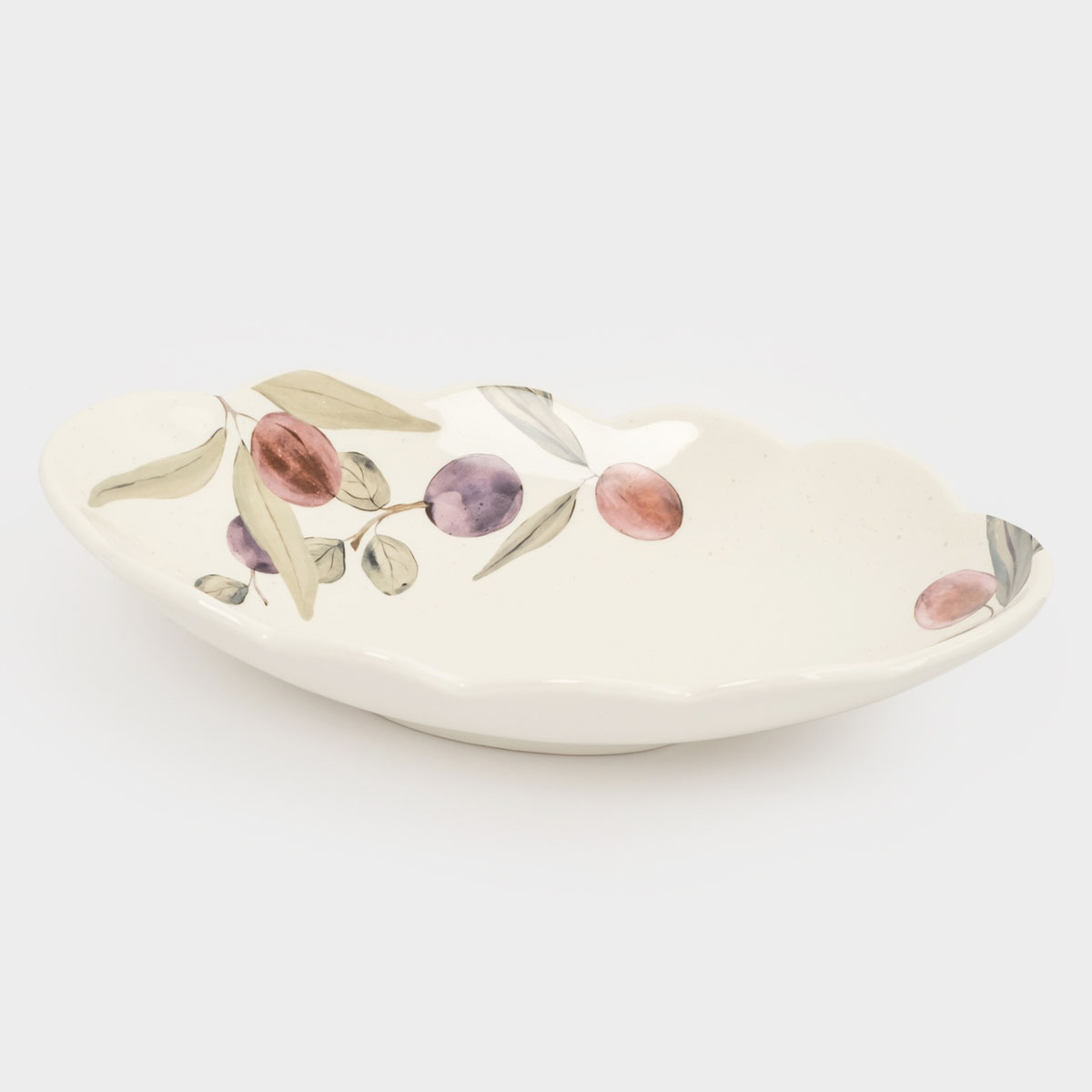 Блюдо овальное Anna Lafarg Сливы 1490₽