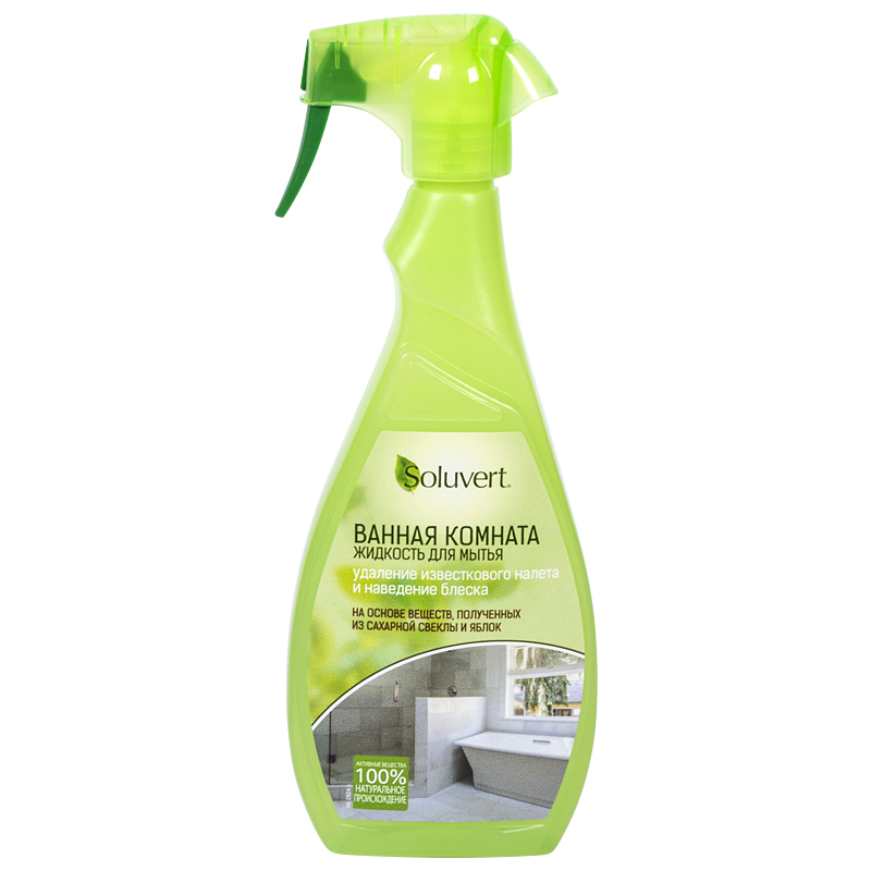 

Жидкость Soluvert для ванных комнат, 500мл, Зеленый