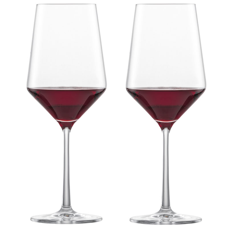 Набор бокалов для красного вина Zwiesel Glas Pure Cabernet доска разделочная для подачи вина и закусок
