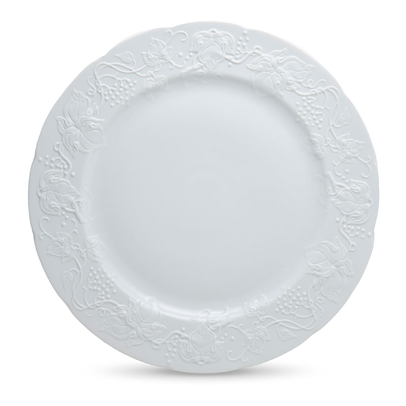 Тарелка обеденная 26см La Maree Blanc La Maree 3100126, цвет белый - фото 1