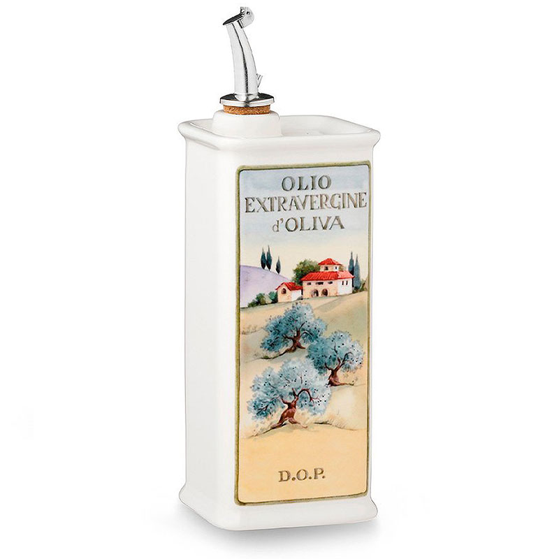 Бутылка для масла Nuova Cer Le Oliere Nuova Cer 9506-ODC, цвет белый - фото 1