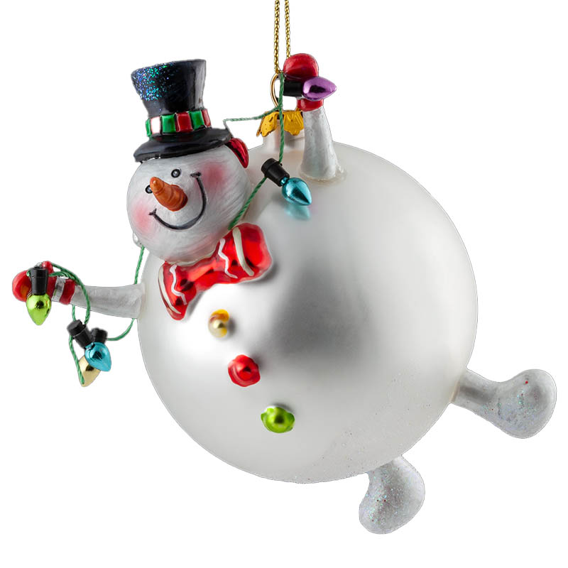 

Украшение ErichKrause Decor Снеговик кругленький 11см