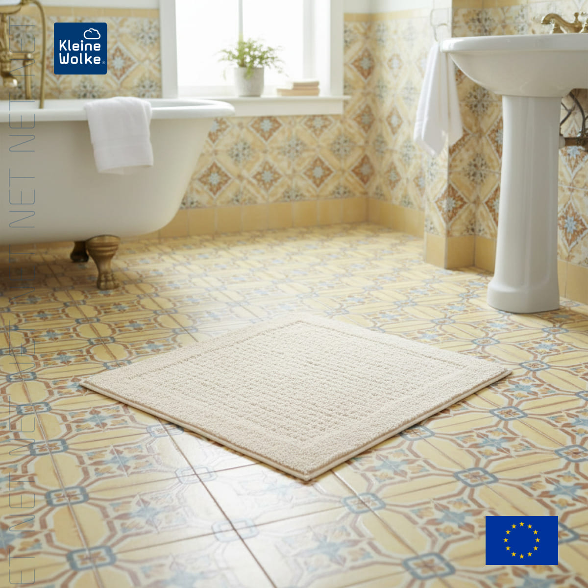 

Коврик для ванной комнаты Kleine Wolke Net Nature 60x60см