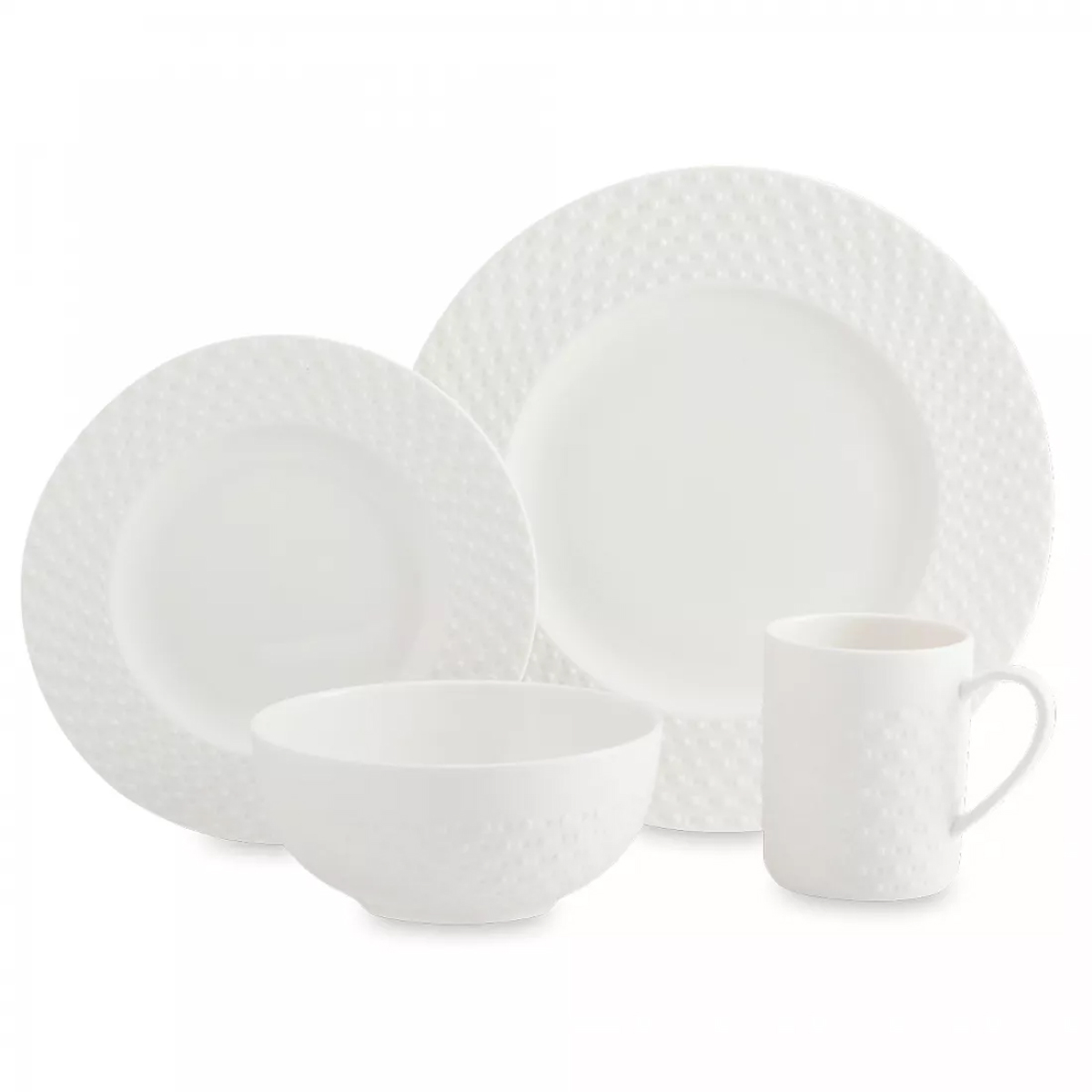 

Набор посуды чайно-столовый Decor de table Капля 4 предмета на 1 персону