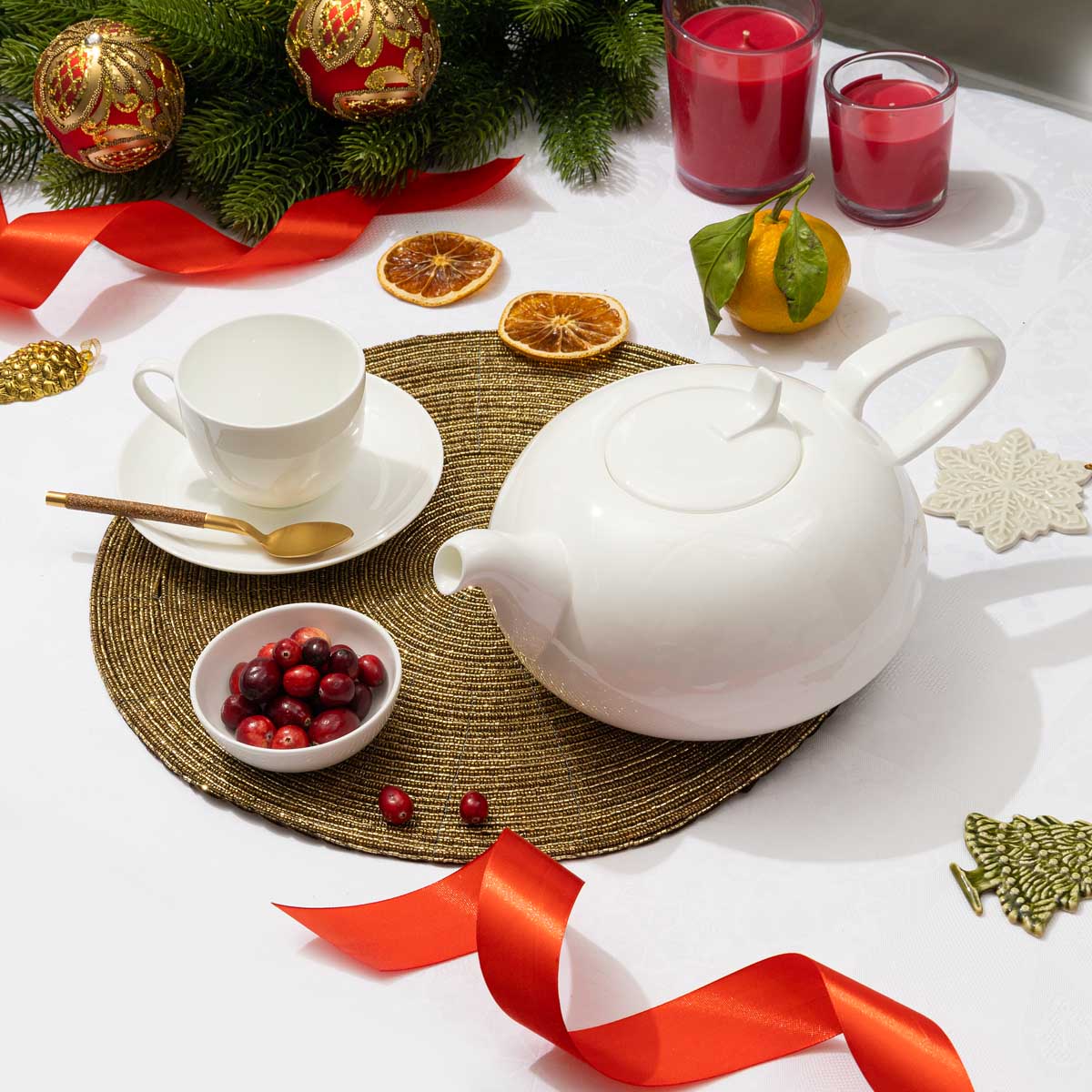 

Чайник заварочный Zapel Table Blanche 2л