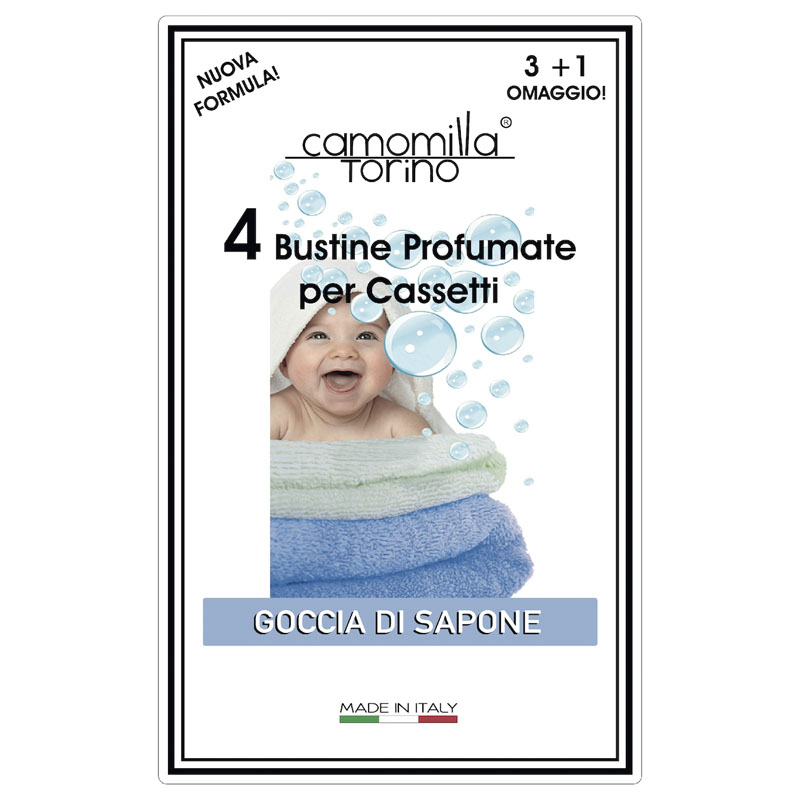 Саше ароматическое Camomilla Torino Bianca Капля мыла Camomilla Torino 8055060443474