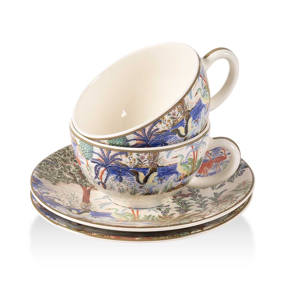 Набор чайных пар Gien Le Jardin Du Palais 260мл 2шт 29960₽