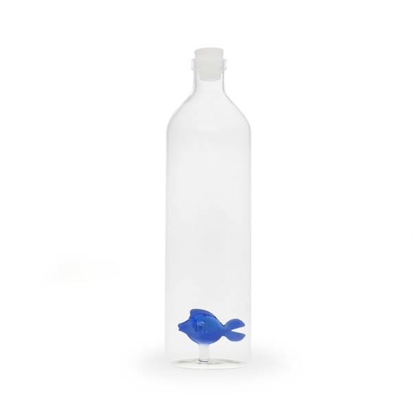 

Бутылка для воды Balvi Blue Fish 1,2л, Прозрачный
