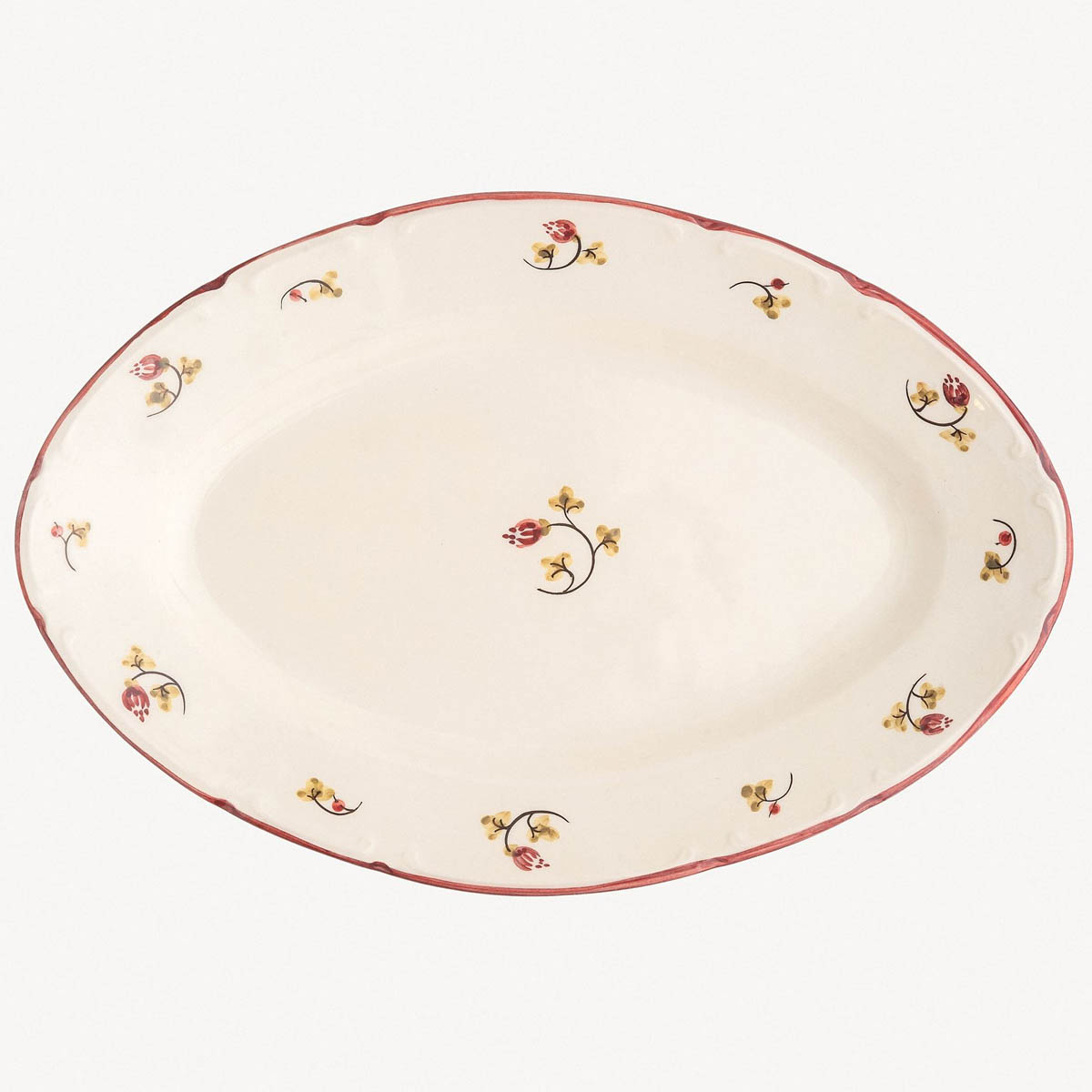 

Блюдо овальное Дымов Керамика Шиповник