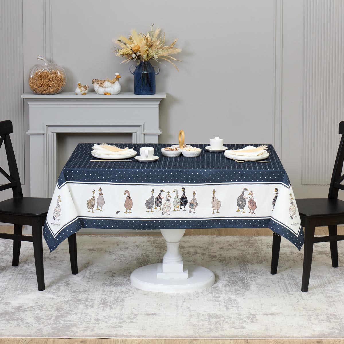 Скатерть 110х140см Santalino Family Farm 2700₽