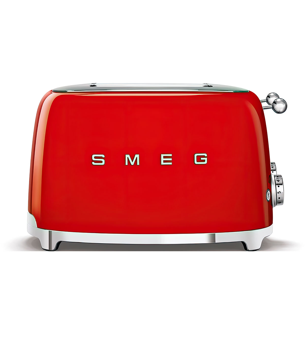 Тостер на 4 ломтика Smeg 50’s Style, красный Smeg TSF03RDEU - фото 2