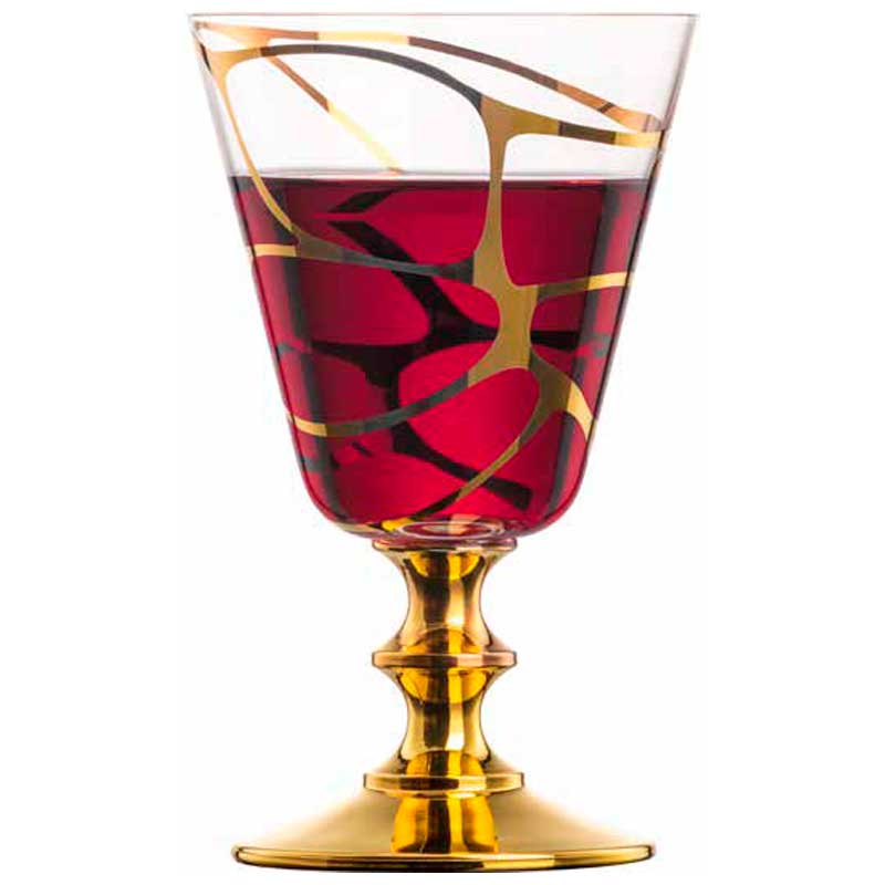 Бокал для красного вина Eisch Stargate gold Eisch 49958610, цвет прозрачный