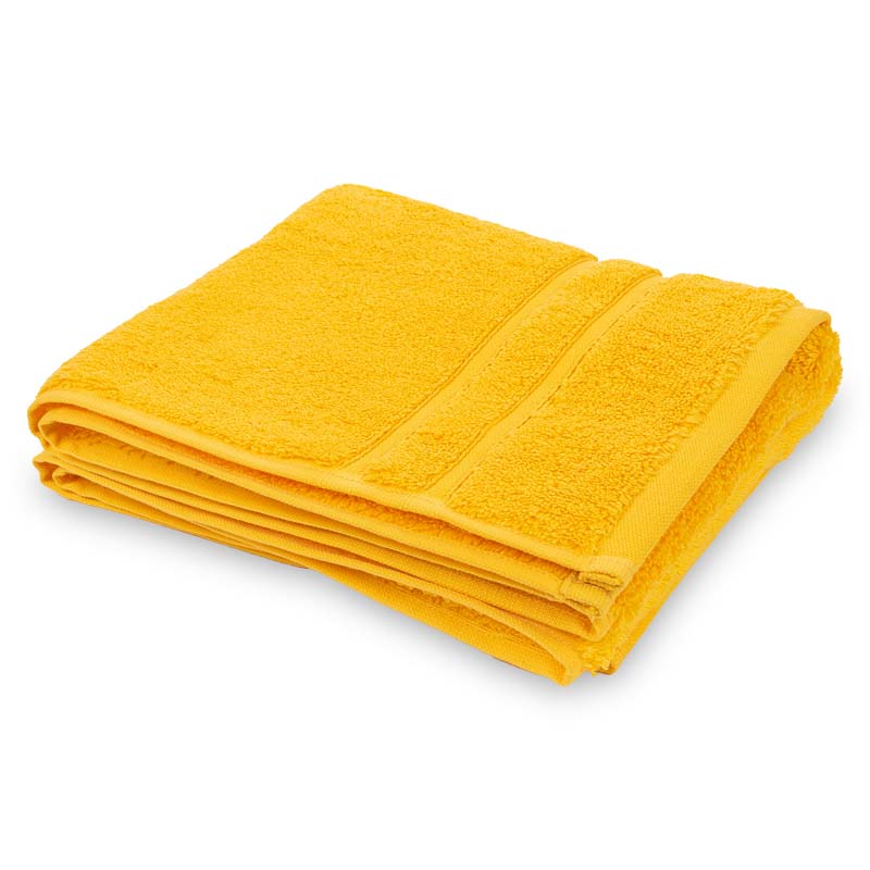 Полотенце махровое Pappel Cirrus/S 50x100, цвет желтый